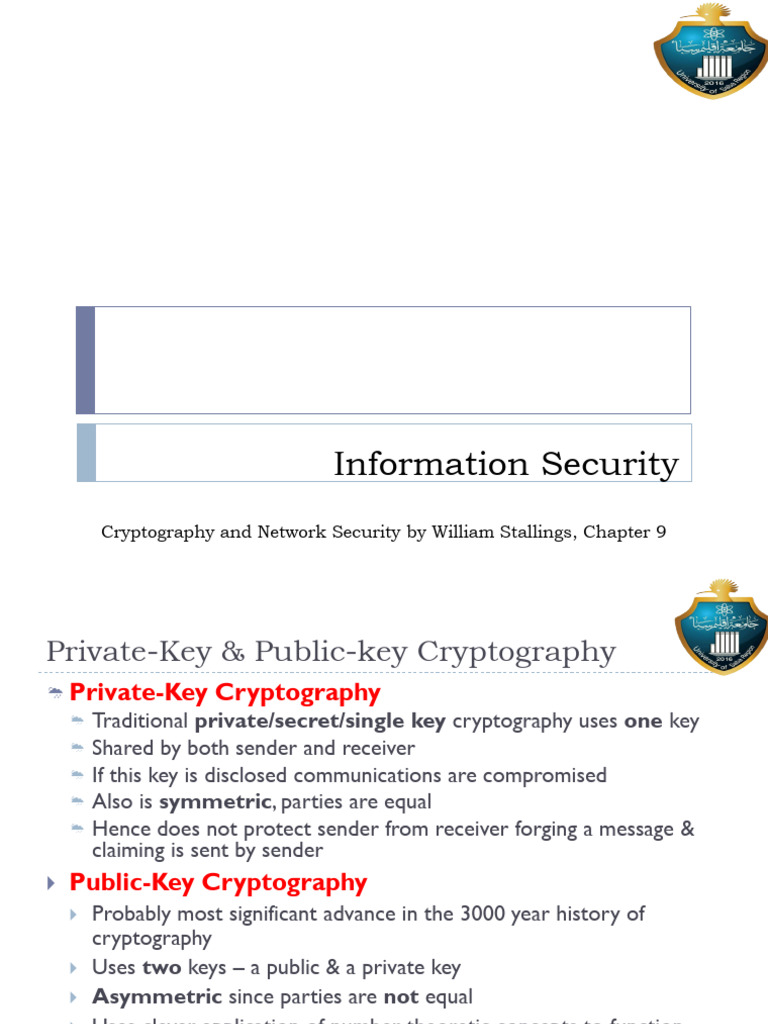 Public Key Cryptography and RSA Overview | PDF | Public Key ...