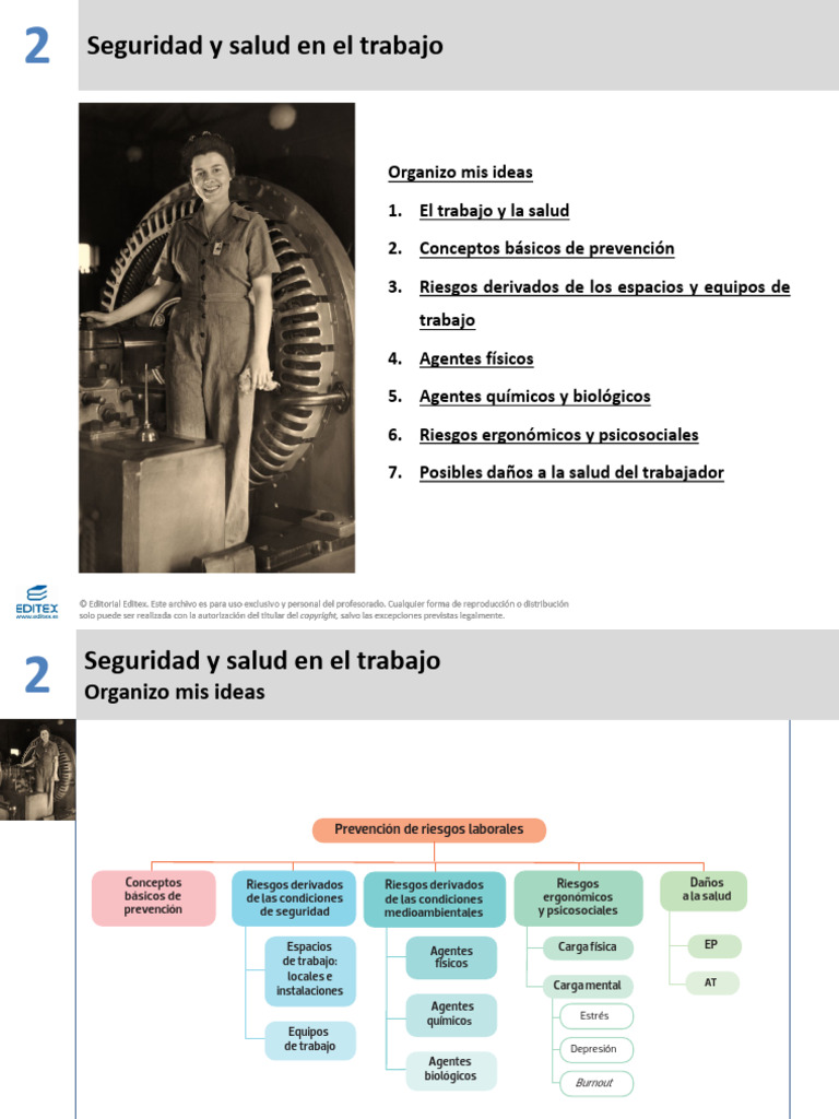 Seguridad y Salud Laboral: Prevención de Riesgos | PDF | Seguridad y ...