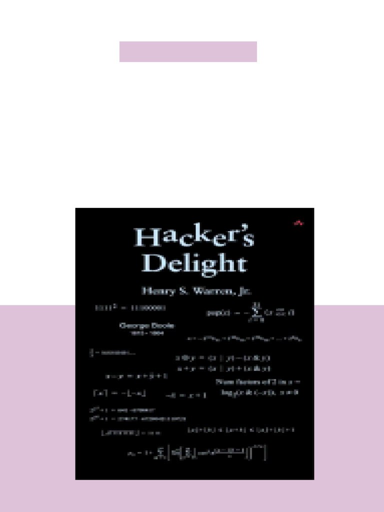Hackers Delight | PDF