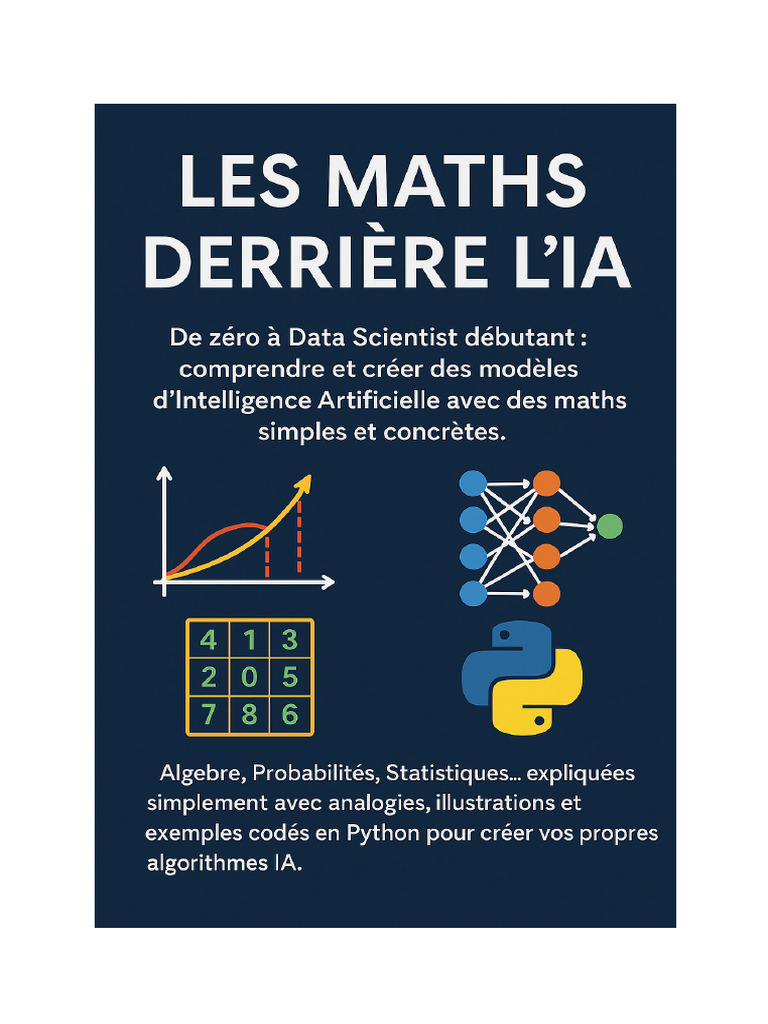 Maths pour l'IA : Guide pratique Python | PDF | Intelligence ...