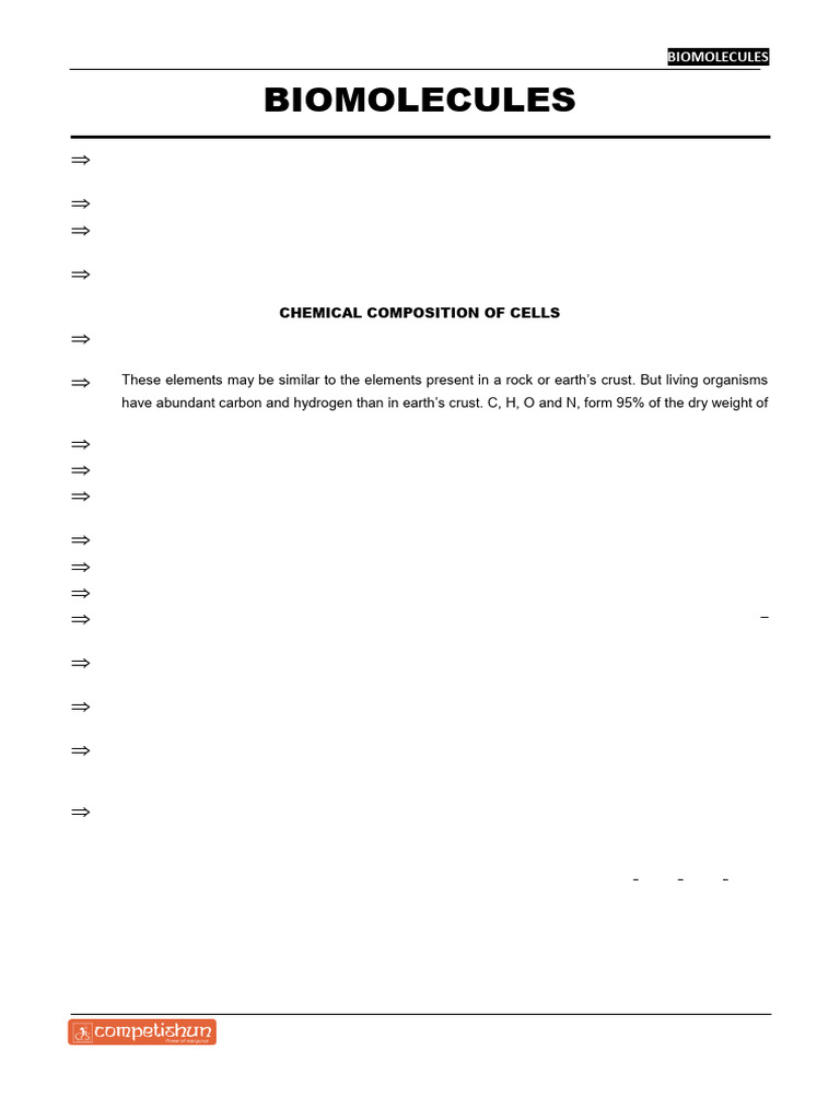Understanding Biomolecules and Their Functions | PDF | Carbohydrates ...