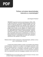 Políticas curriculares descentralizadas