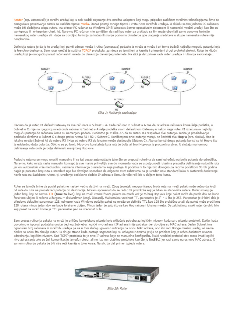 Router | PDF