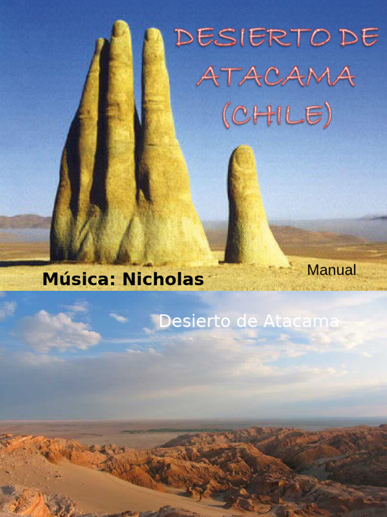 Explorando el Desierto de Atacama | PDF | Desierto | Volcán