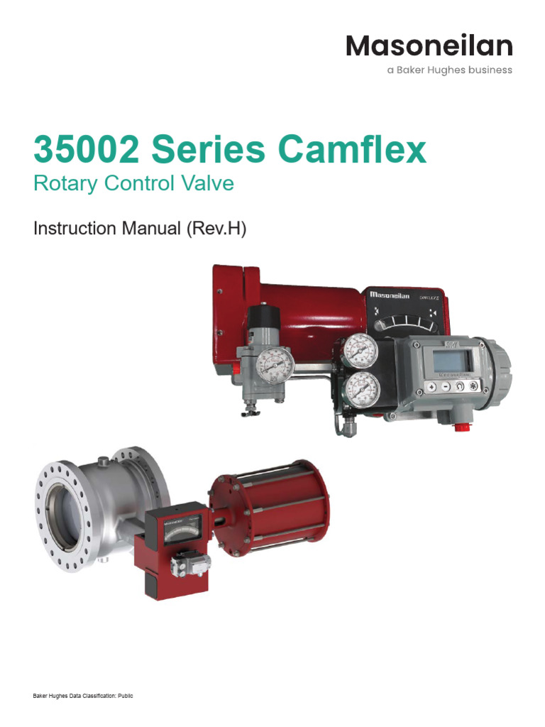 BHMN 35002 IOM 19538H 1224 English Updated 3 | PDF | Valve | Actuator