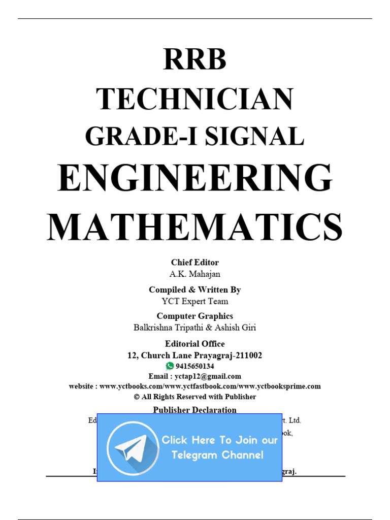 Signal Engineering Mathematics Guide | PDF | Set (Mathematics