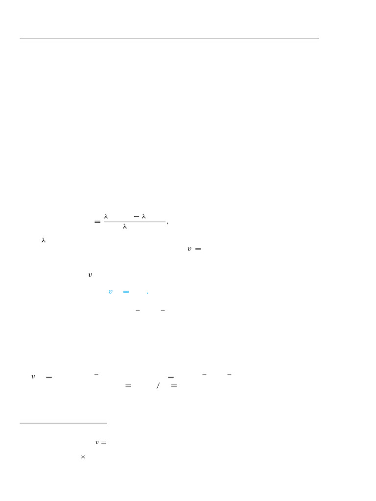 Part Ii Lecture Cosmology Pdf Galaxy Redshift