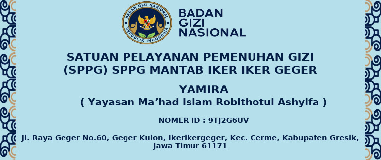 Spanduk SPPG Mantab | PDF