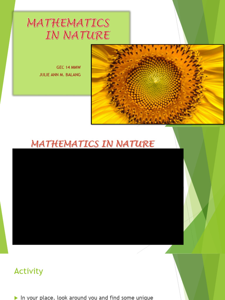 Math in Nature | PDF
