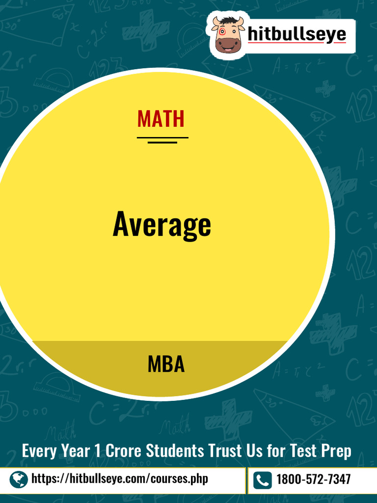 Understanding Averages in Mathematics | PDF | Average | Numbers