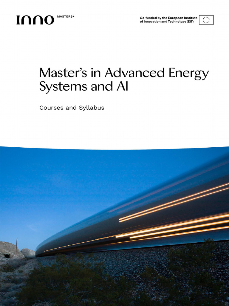 Master's in Energy Systems & AI | PDF | Startup Company | Small ...