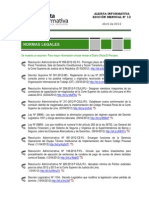 Alerta Informativa N° 12 Abril 2012