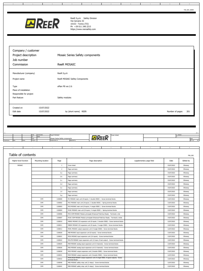 Mosaic Series Safety Components Guide | PDF | Input/Output | Computer ...