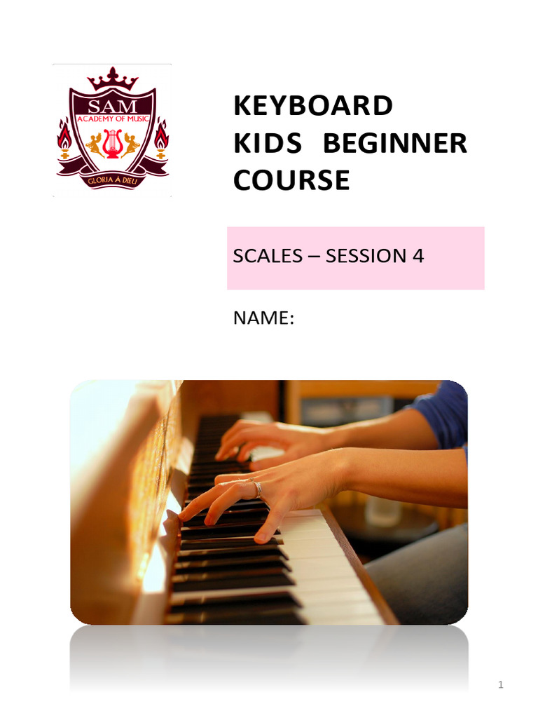 Kids Keyboard Course Session 4 | PDF