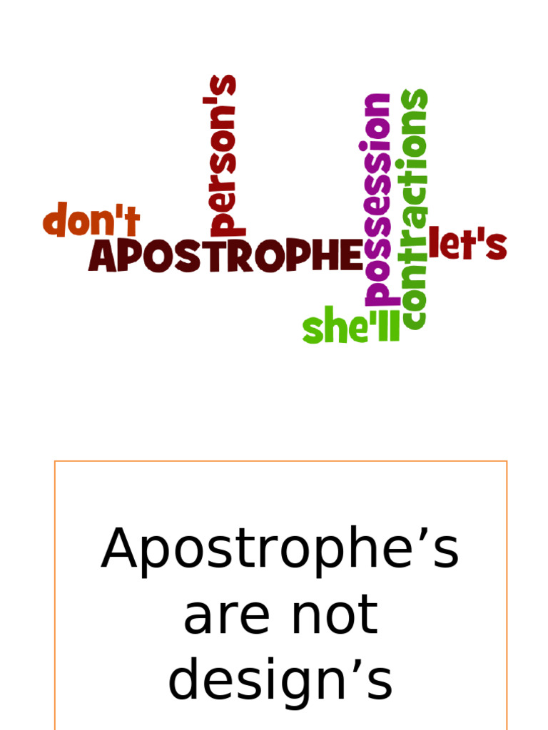 Understanding Apostrophes: Uses & Rules | PDF | Languages | Foreign ...