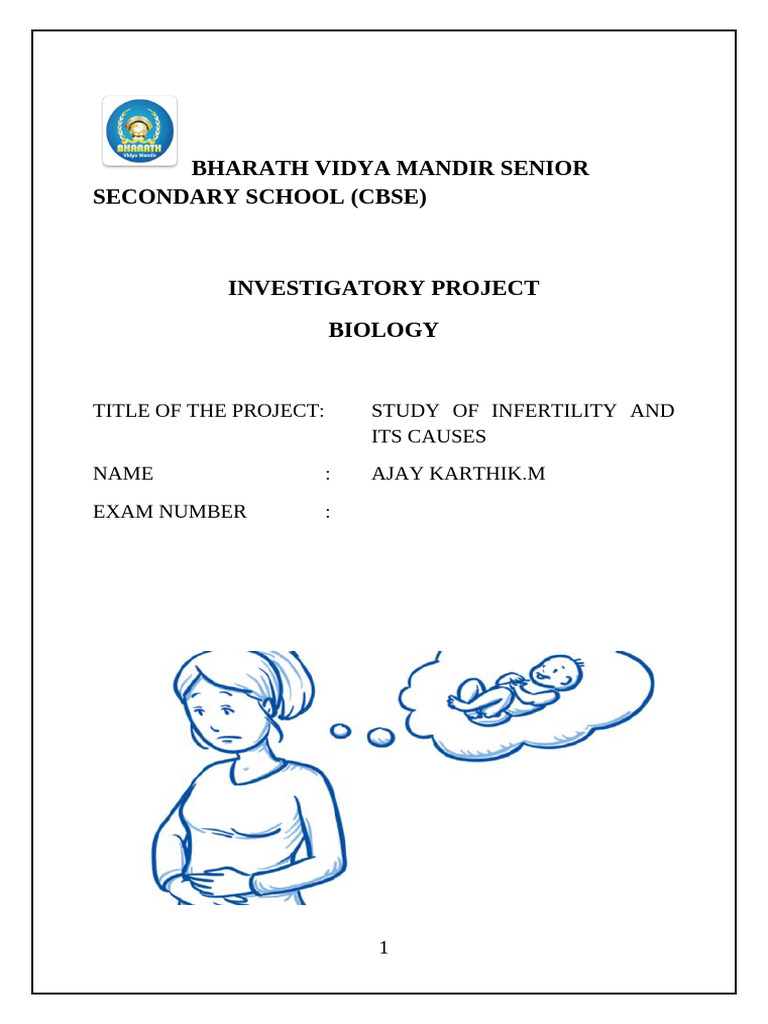 Infertility: Causes and Effects Study | PDF | Infertility | In Vitro ...