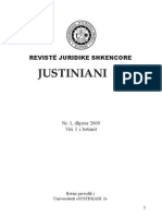 Reviste Juridike Justiniani I 1