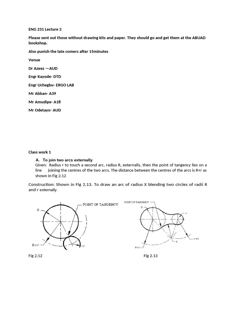Arc and Polygon Construction Techniques | PDF | Circle | Elementary ...