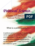 Political Science..: Chapter - 6 Political Parties National Parties of India
