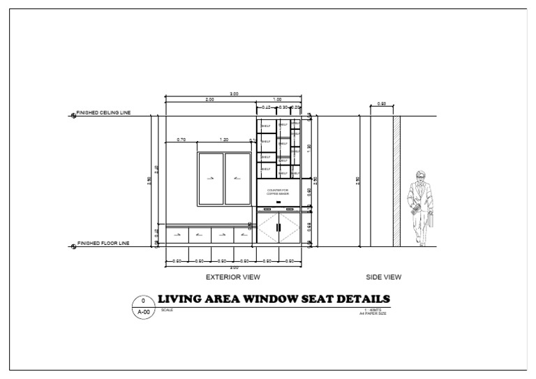 Living Area Window Seat Details | PDF | Stationery