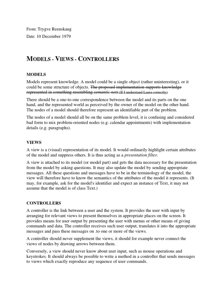 MVC Architecture Explained | PDF | Semantics | Areas Of Computer Science