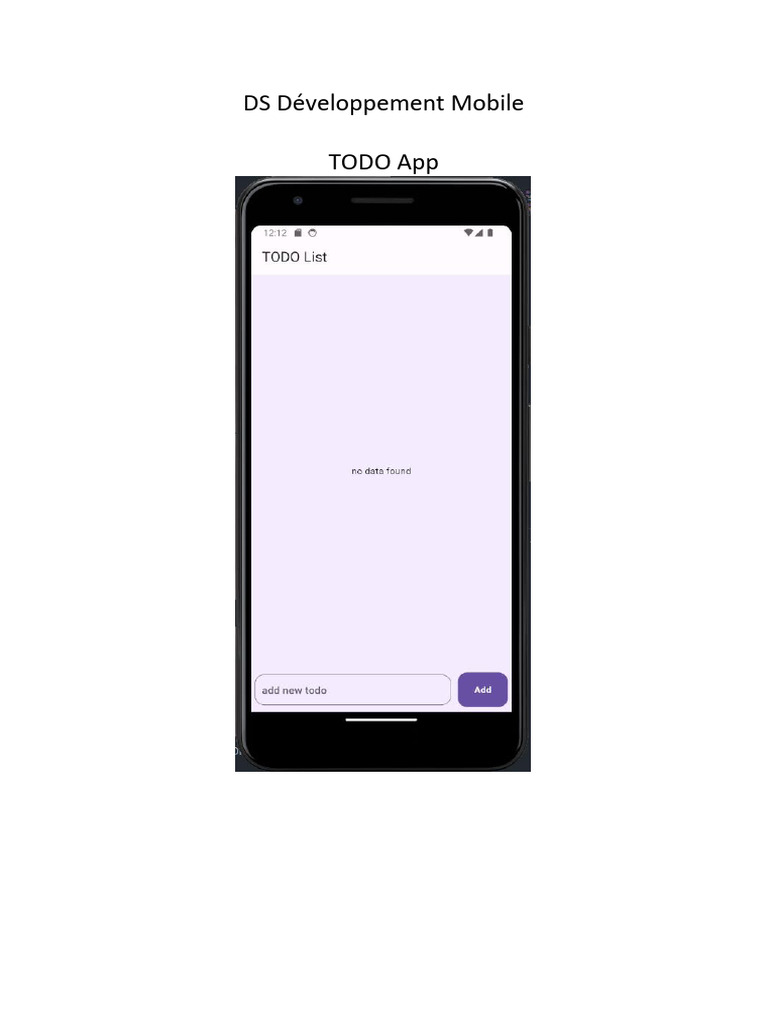 DS Développement Mobile | PDF