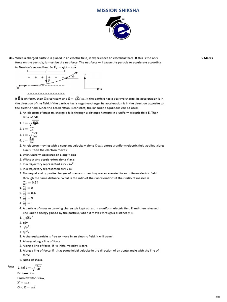 5 Mark | PDF | Acceleration | Force
