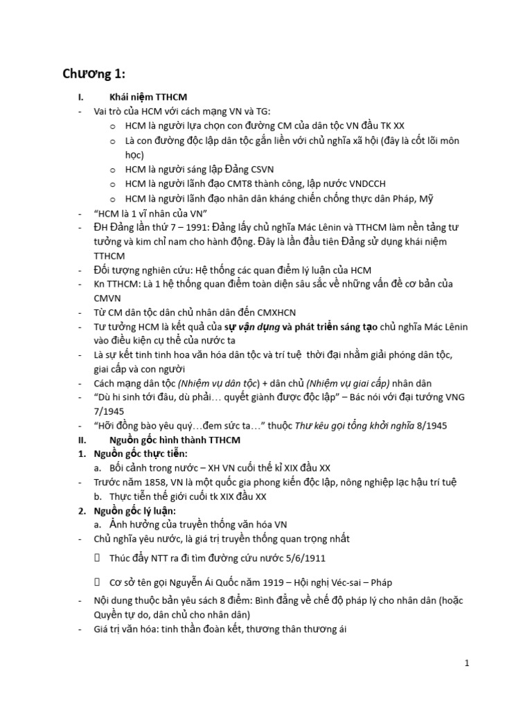 On Thi Cuoi Ky | PDF