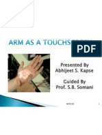 Arm as a Touchscreen,Skinput