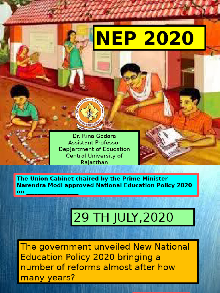 NEP 2020: Transforming India's Education | PDF | University | Teachers
