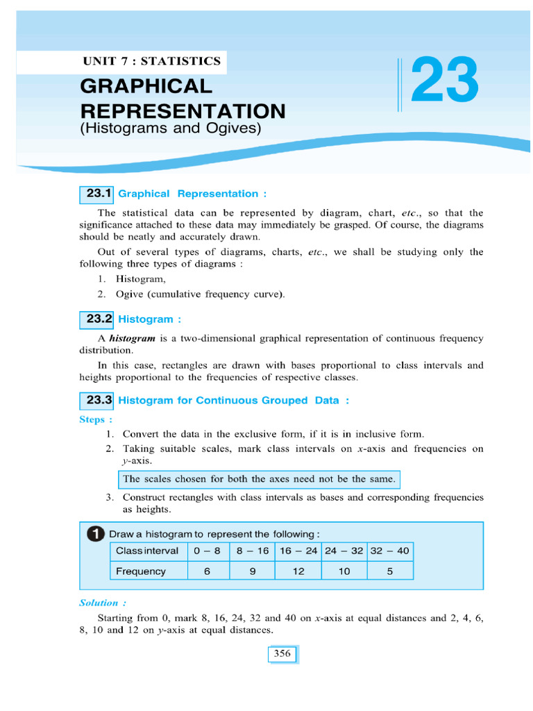 Graphical Representation | PDF