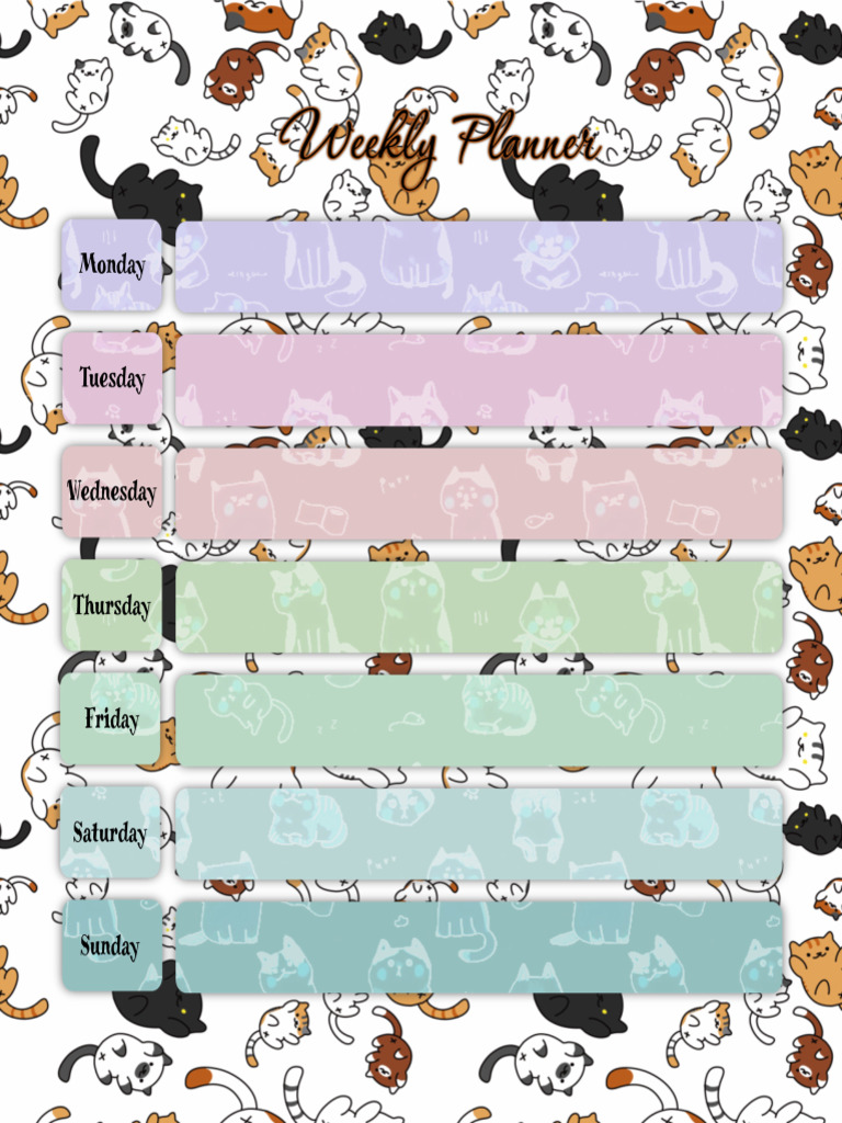 Cat Planner 4 | PDF