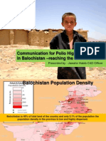 Communication For Polio High Risk Groups in Balochistan - Reaching The Underserved