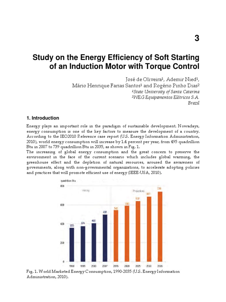 Energy Efficiency in Motor Start-Up | PDF | Electricity | Force