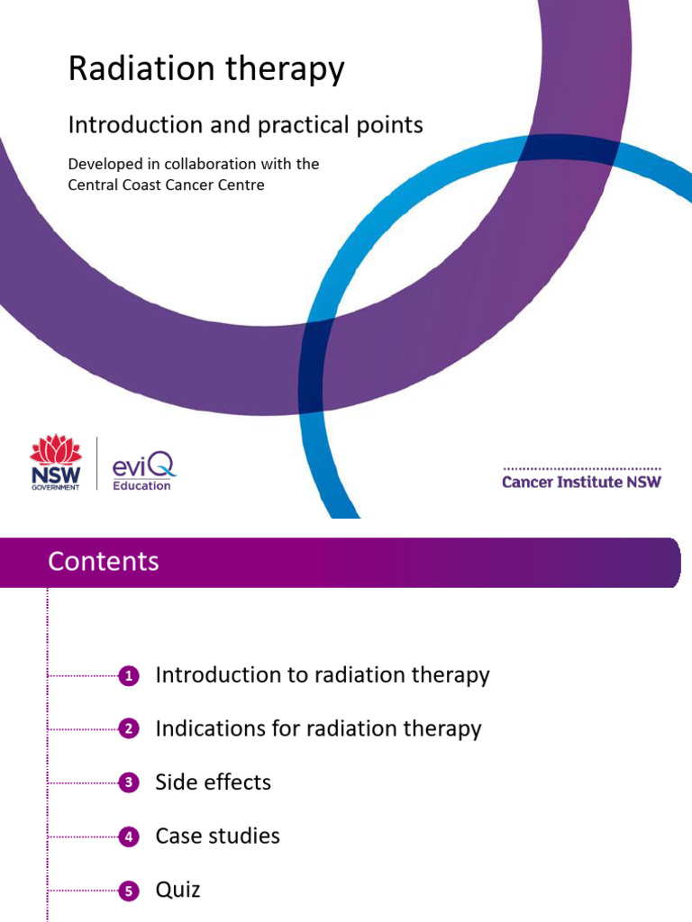 Indications for Radiation Therapy | PDF | Radiation Therapy | Cancer