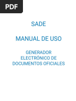 Guía del Sistema GDE: Uso y Ejemplos | PDF | Tecnologías de la ...