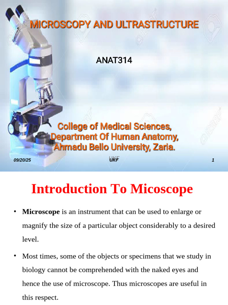Overview of Microscope Types and Functions | PDF | Microscope ...