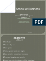 Amity School of Business: BBA V Semester Sales and Distribution Management