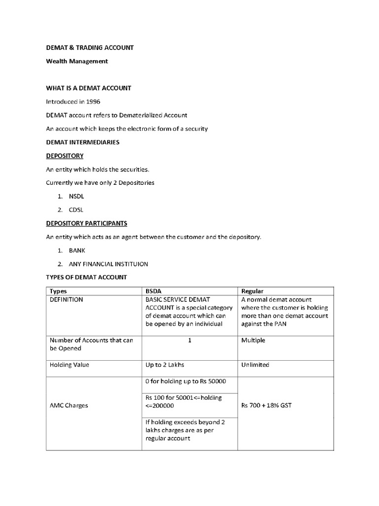 14.1 Demat | PDF