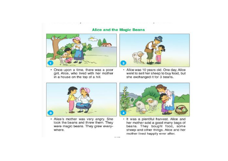 Sixth Grade Alice An The Magic Beans | PDF