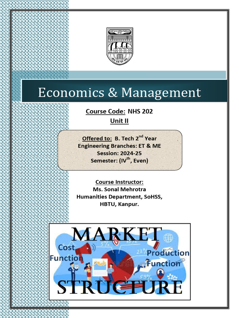 E&m Unit Ii | PDF | Production Function | Utility