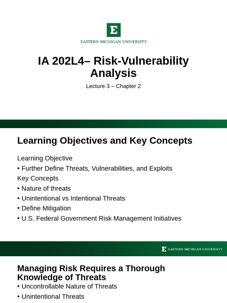 Lecture 3 - Chapter 2 | PDF