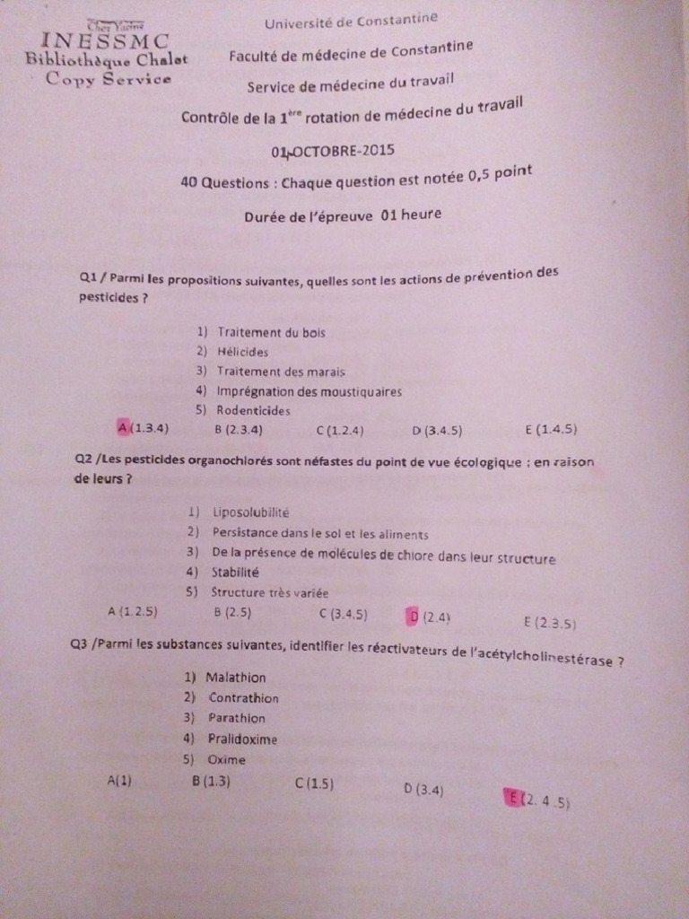 Med 6an Rot1 Travail16 | PDF