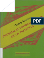 Simmel, Georg - Problemas fundamentales de la filosofía