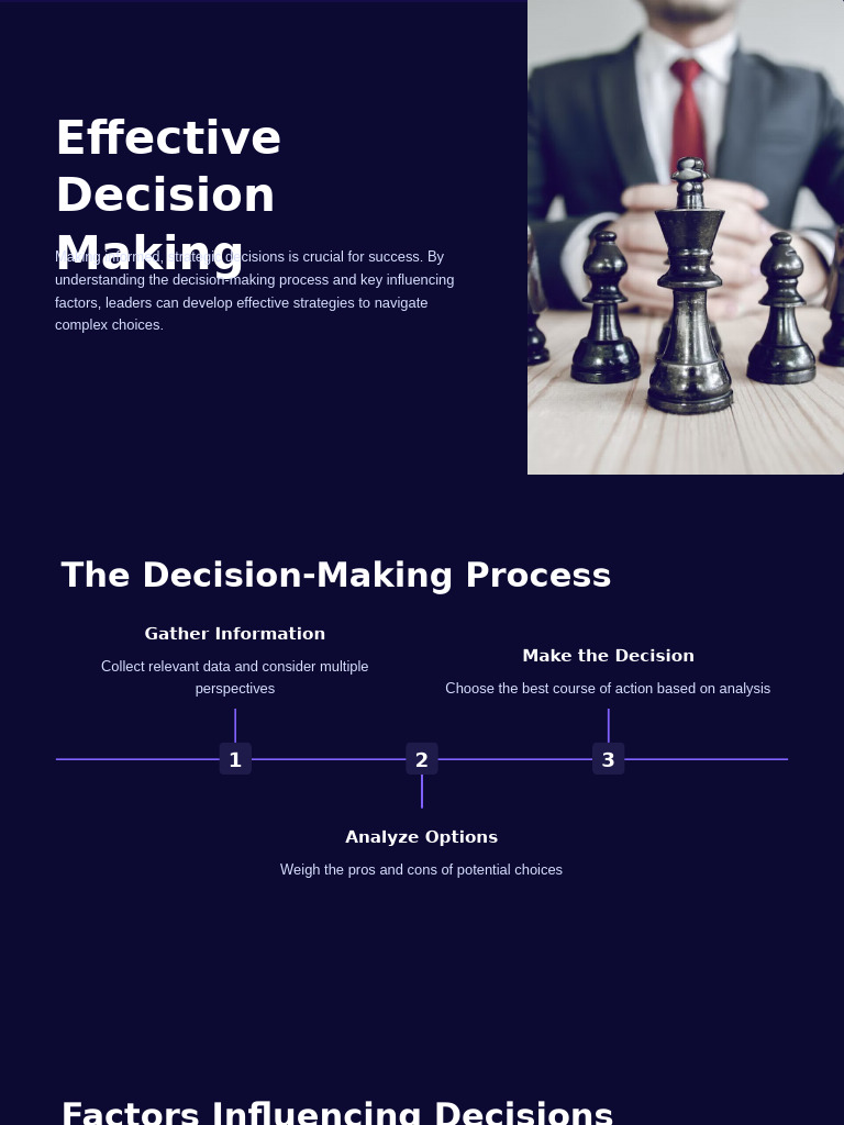 Effective Strategies for Decision Making | PDF