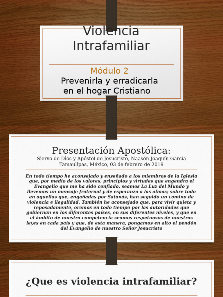 Prevención de la Violencia Intrafamiliar | PDF | Violencia | Violencia ...