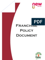 New U_Franchise Policy Document