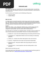 Using Unifrog Quiz Profile Guide | PDF | Quiz | Learning