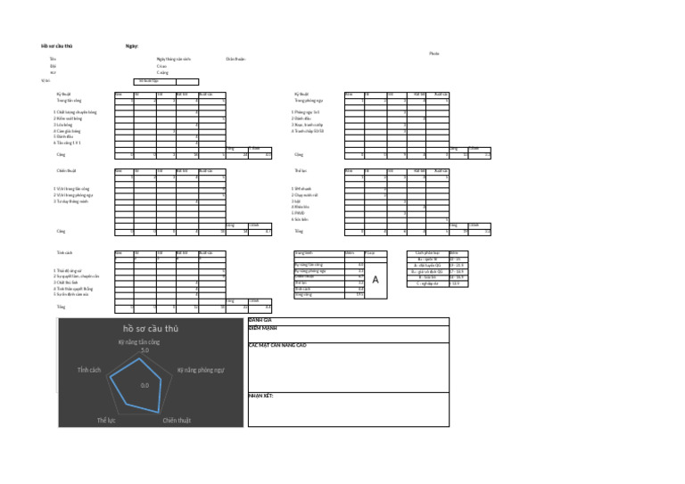 V.players Profile Example | PDF