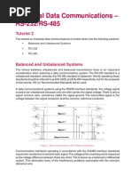 Industrial Data Communications - RS-232/RS-485: Tutorial 2